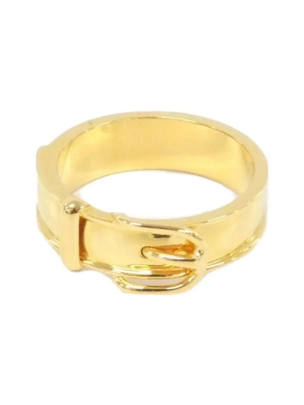 Hermes Scarf Ring Gold